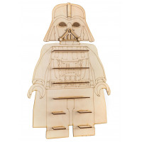 Drewniana półka - LEGO Star Wars