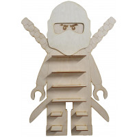 Drewniana półka - LEGO Ninjago